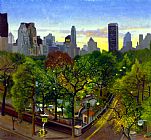 Central Park Twlight by James Childs